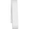Ekena Millwork Pitch Midway Architectural Grade PVC Gable Pediment, 48"W x 10"H x 1"P (5/12) GPP048X010X100MID - alternate 4